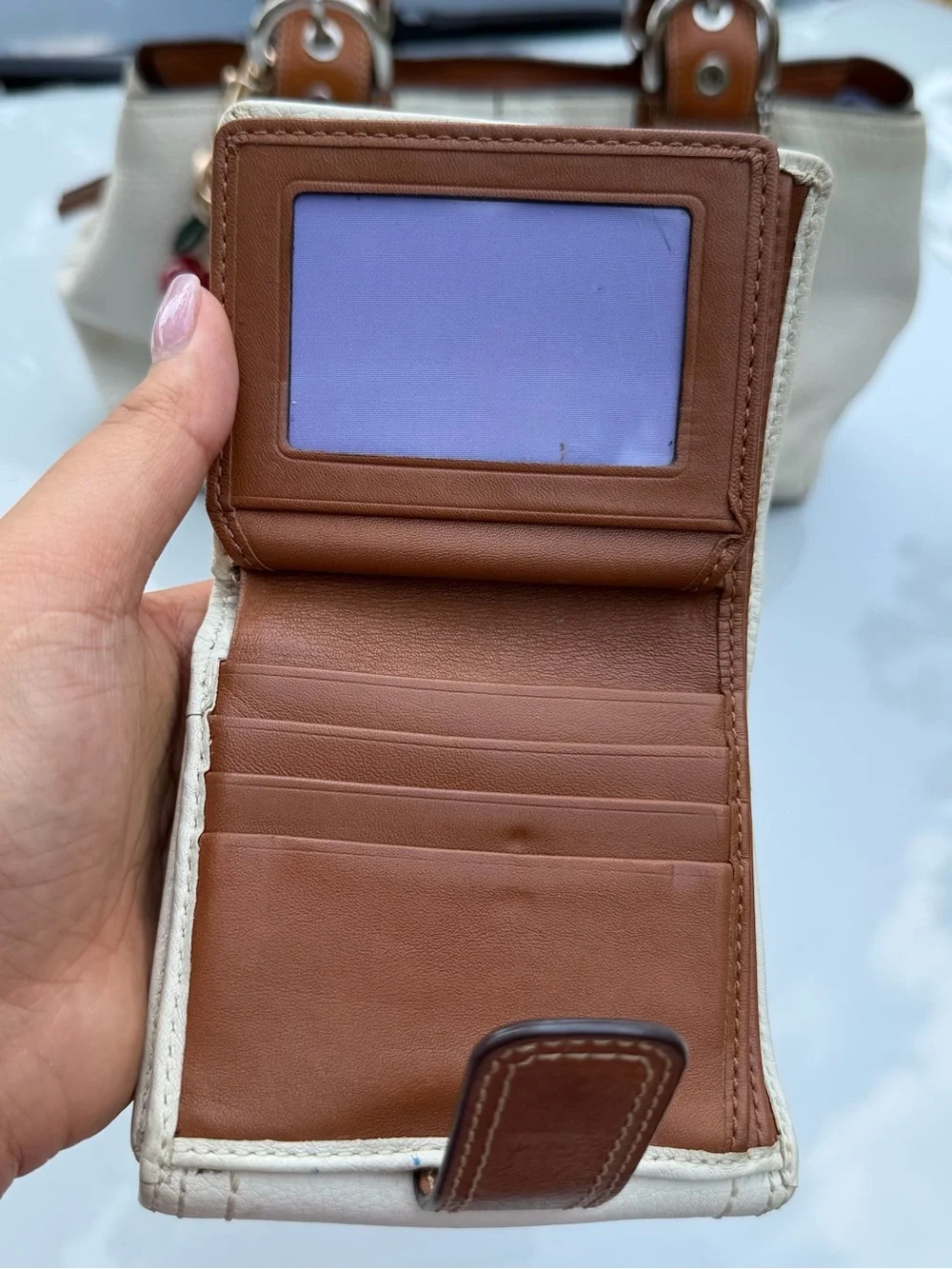 Coach Soho Purse + Wallet Set 🤎🤍